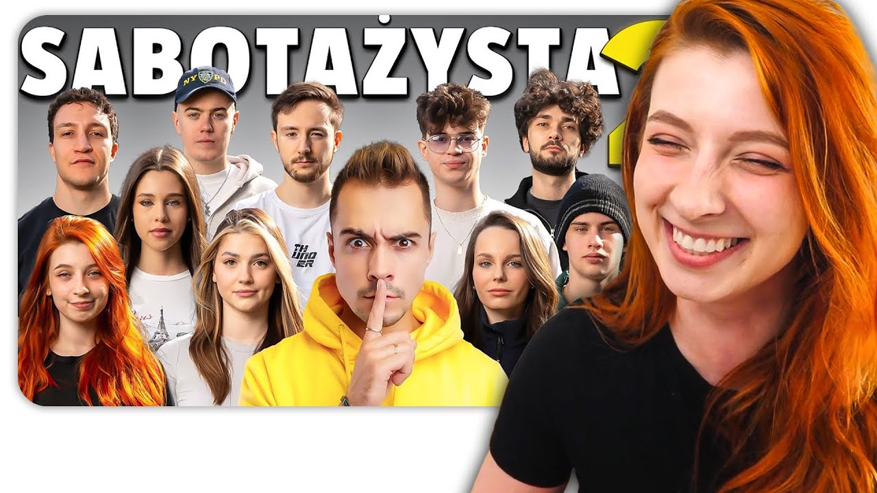 Reakcja NIEUCZESANEJ na DEBIUT w SABOTAŻYSTA 2