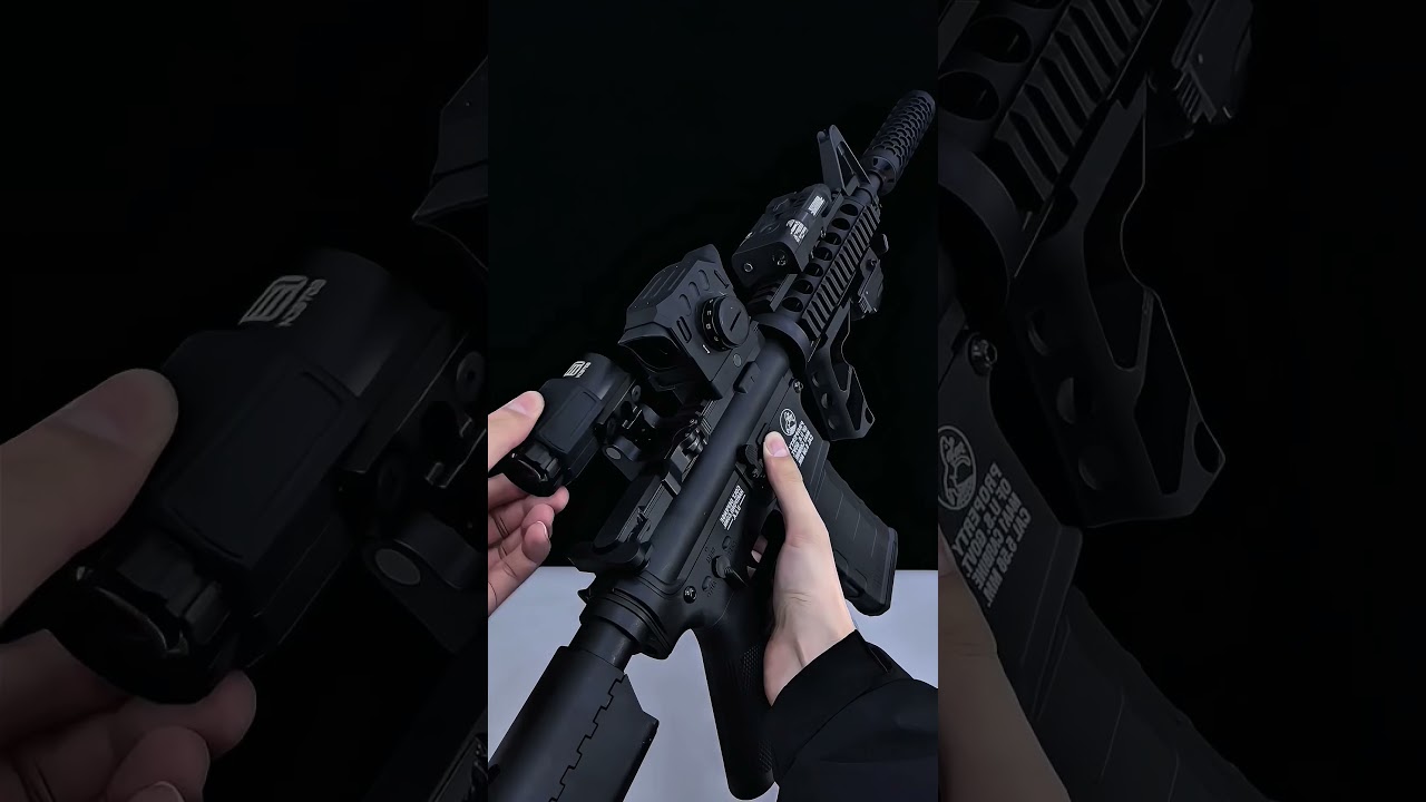 M4A1 Gel Blaster with ATM Gearbox & Fire Control Chip.Who needs this for Christmas?