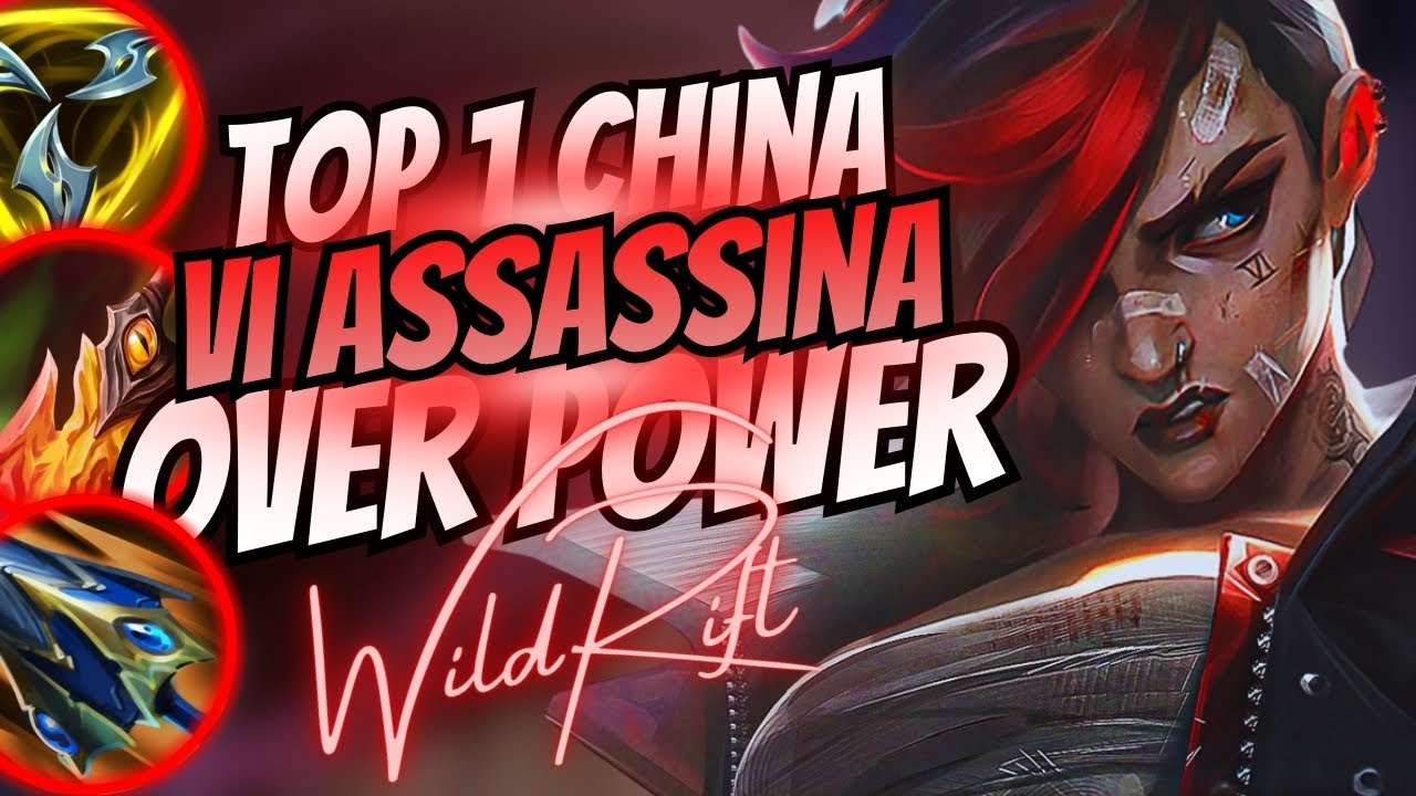 ESSA BUILD DA VI TOP 1 CHINA É GAME WIN - SUBIR DE ELO FACIL