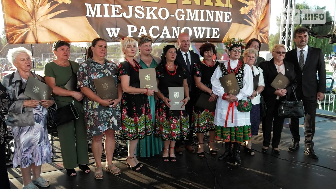 Rolnicy z Pacanowa dziękowali za plony. Były podziękowania, odznaczenia i mnóstwo atrakcji