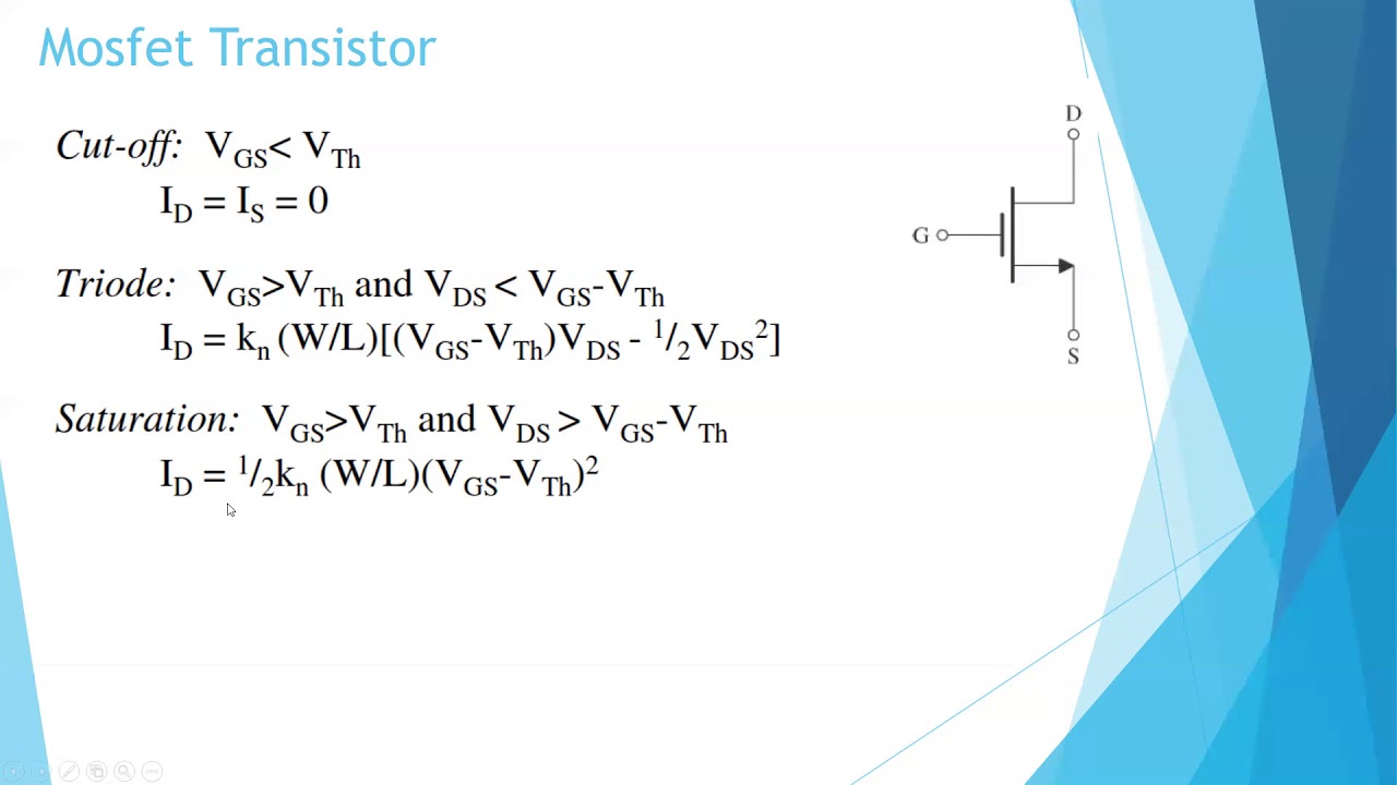 Mosfet Transistor tutorial