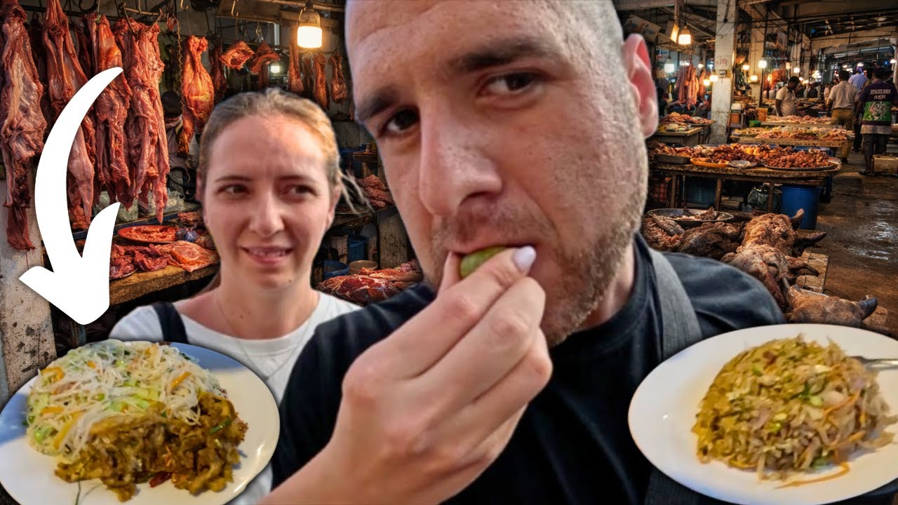 ASA ARATA SARACIA! Mancam in PIETELE JEGOASE din SRI LANKA