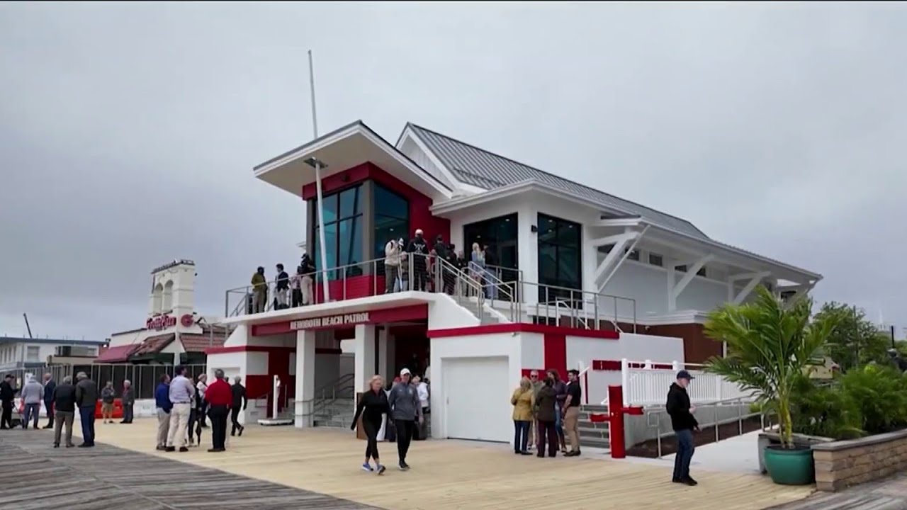 Rehoboth Beach unveils brand new lifeguard station