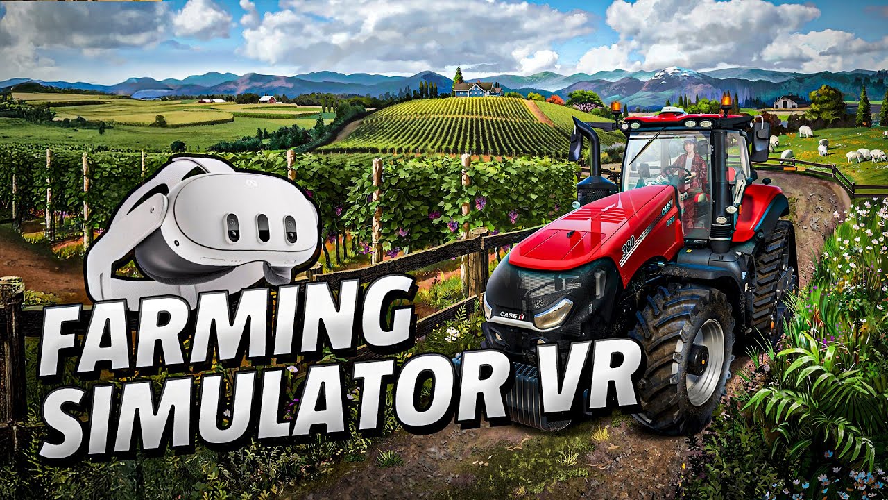 Farming Simulator VR - Meta Quest 3 Gameplay | First Minutes [No Commentary]