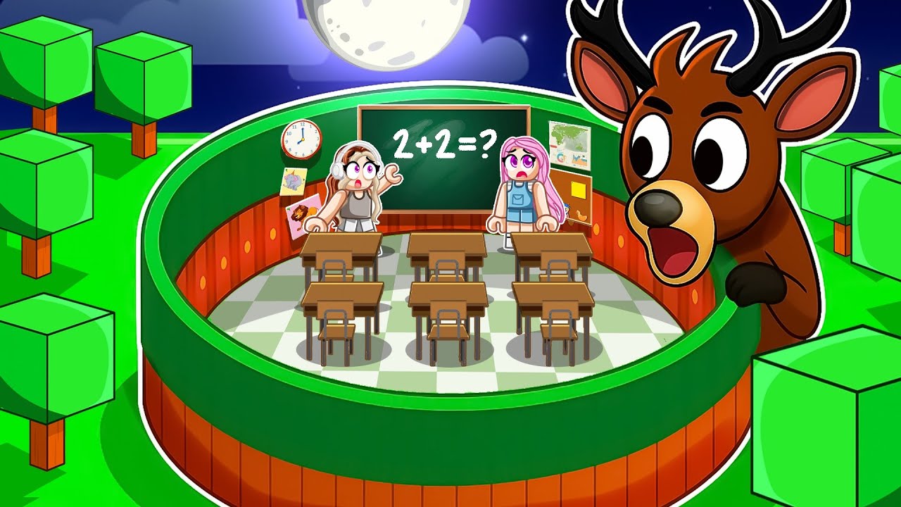 FIZEMOS UMA ESCOLA NO 99 NOITES NA FLORESTA