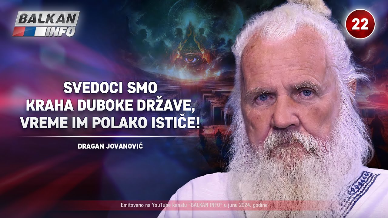 INTERVJU: Dragan Jovanović - Svedoci smo kraha duboke države, vreme im polako ističe! (9.6.2024)