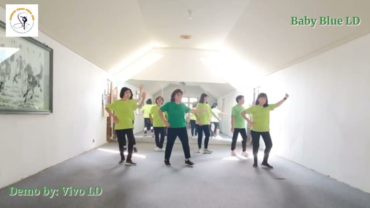 Baby Blue - Line Dance - by SS Prima Asri - VIVO LD - November 2025