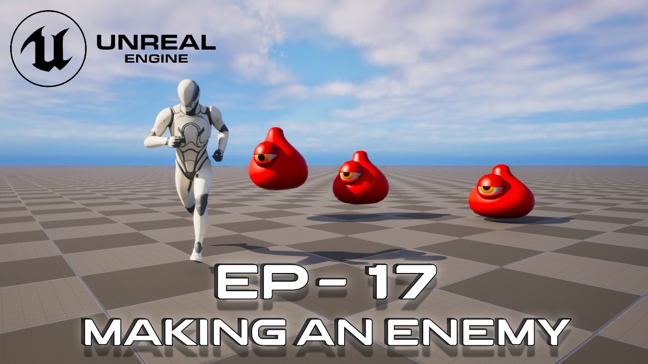 Créer un Platformer en 30 Jours sur UNREAL ENGINE 5 - Épisode 17 : Création de notre premier ennemi