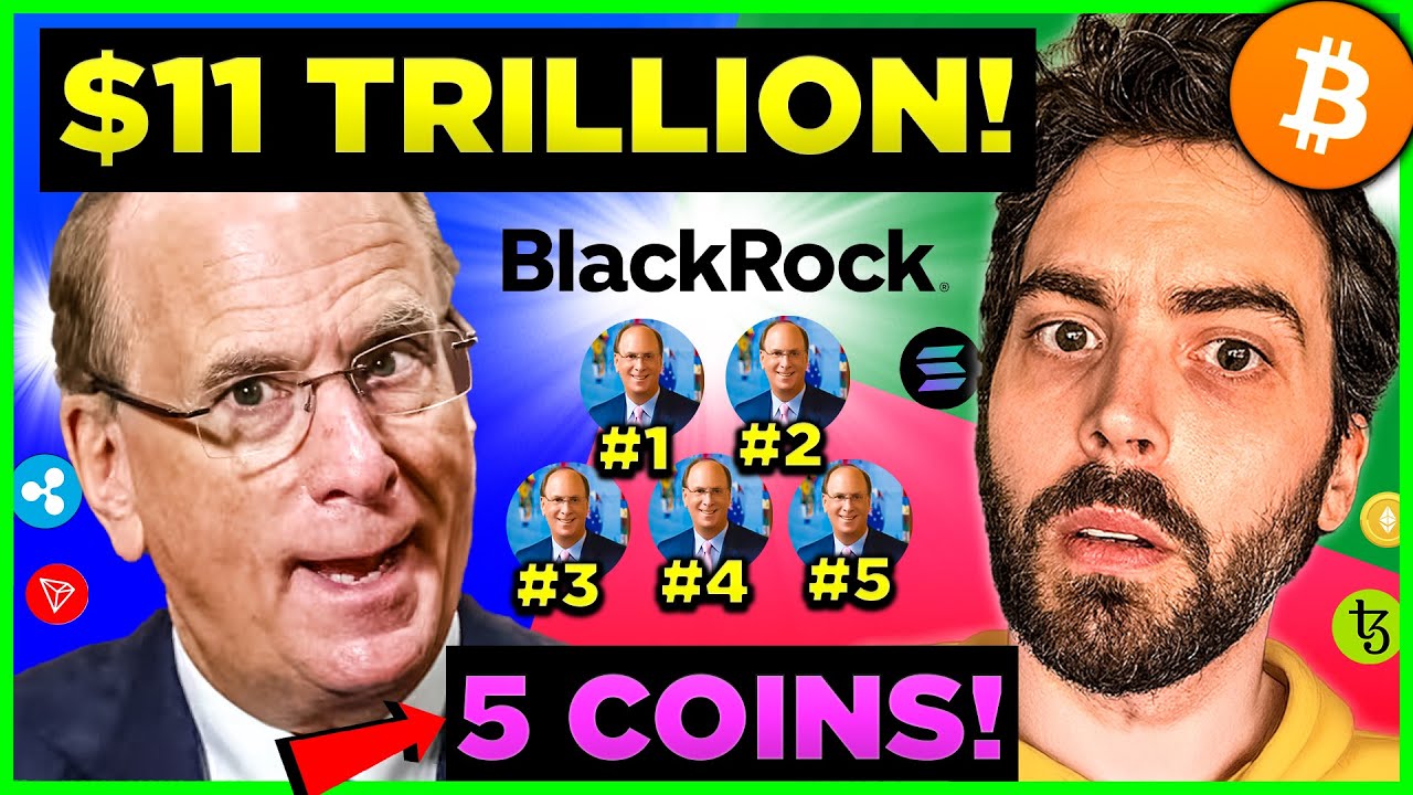 Top 5 Crypto Coins To Buy BEFORE BlackRock CEO Larry Fink Announces It!
