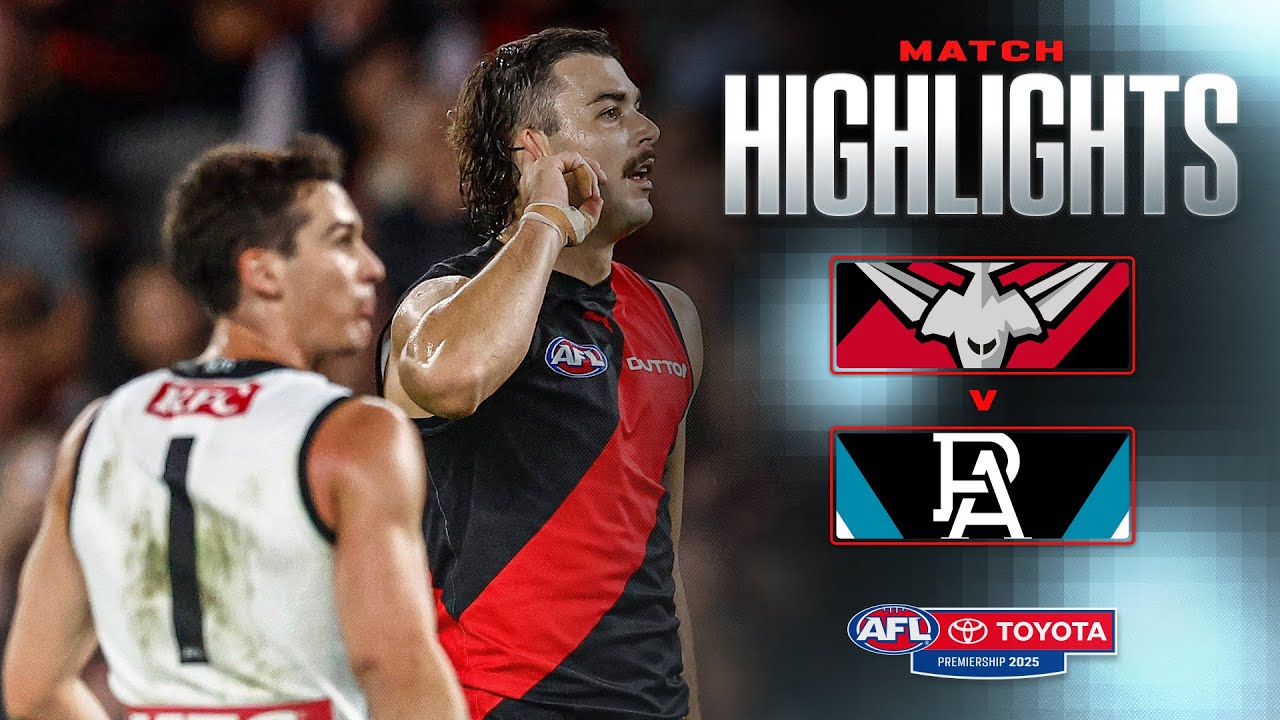 Essendon v Port Adelaide Highlights | Round 3, 2025 | AFL