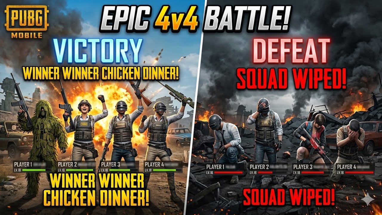 Epic 4/4 gaming |Defeat| |Victory| Elite Gameplay Moments! | Elite Vibes 🎮
