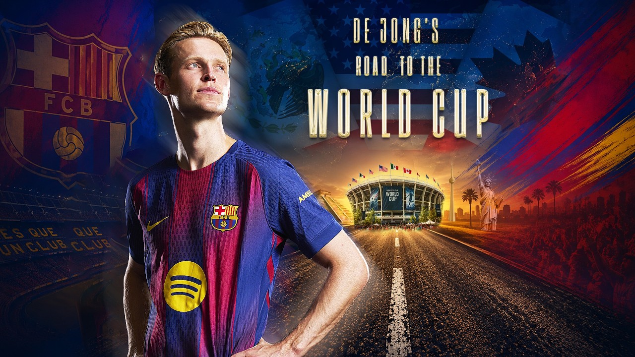 DE JONG's JOURNEY to the WORLD CUP | FC Barcelona 🔵🔴