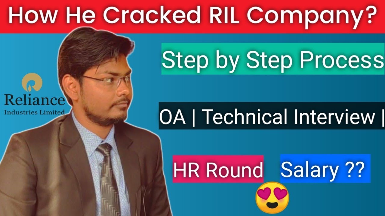 Step by Step Process Of Reliance Industries Limited Placement Test | RIL Company