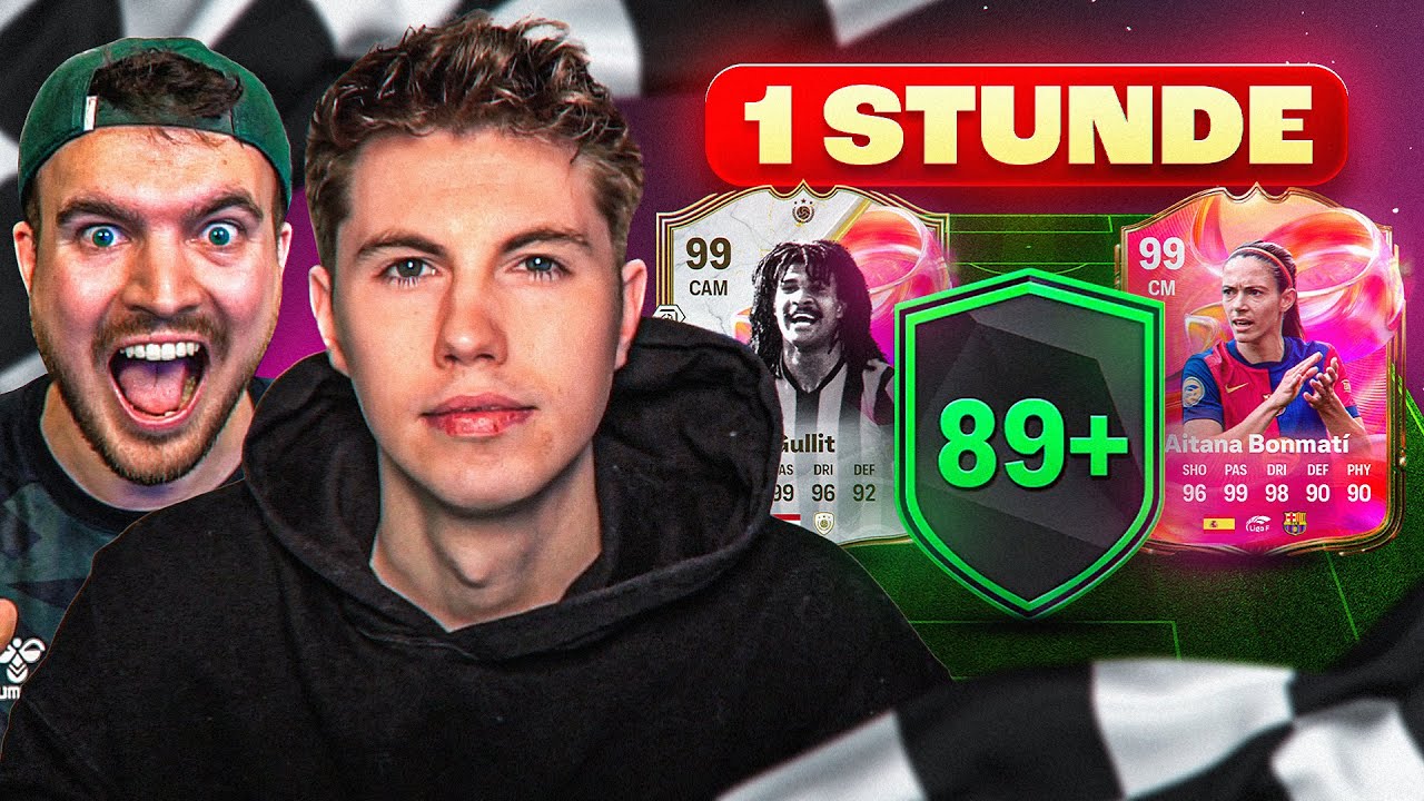 NEUER ACCOUNT! ⏰ 1 STUNDE FUTTIE BATTLE vs @Julius 🤔💥