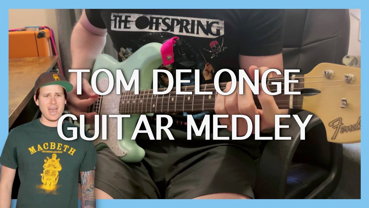 blink-182 Medley with Tom DeLonge's Signature Guitar