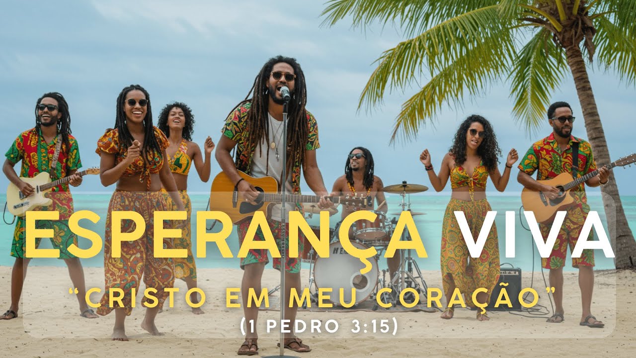 Esperança Viva (1 Pedro 3:15) | Reggae Gospel | Som de Sião