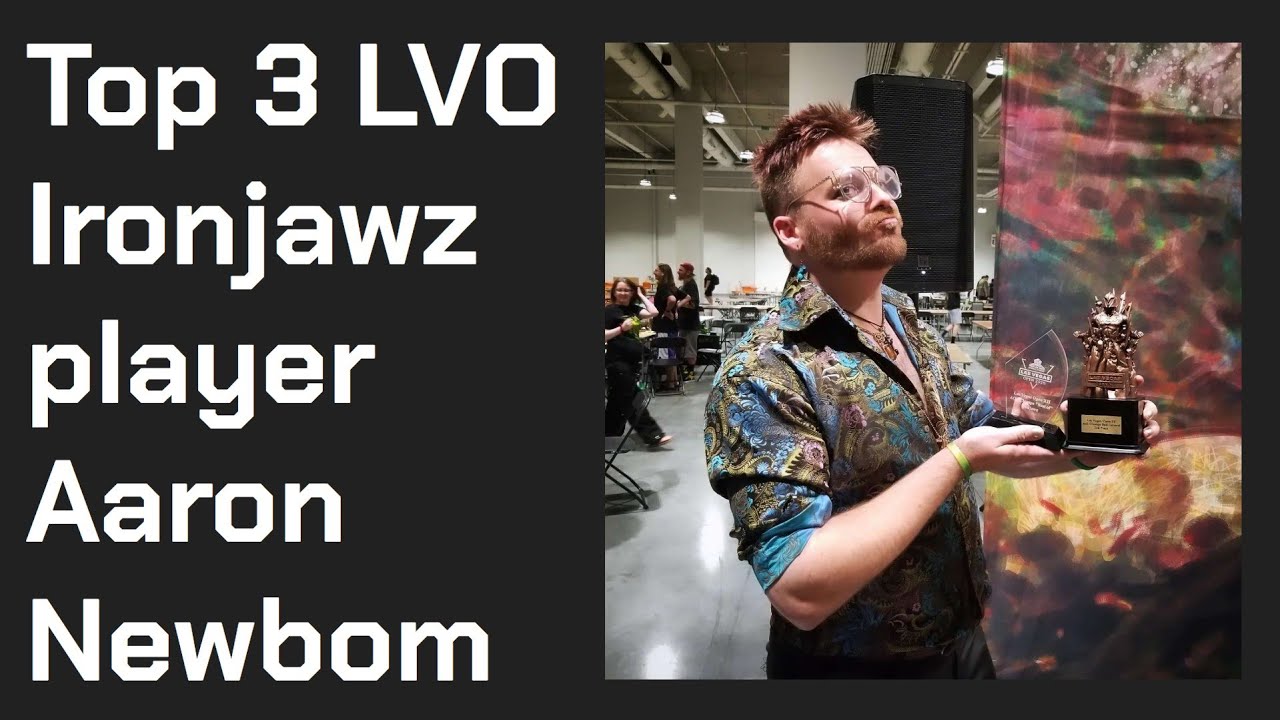 Interview with top 3 LVO Ironjawz player Aaron Newbom