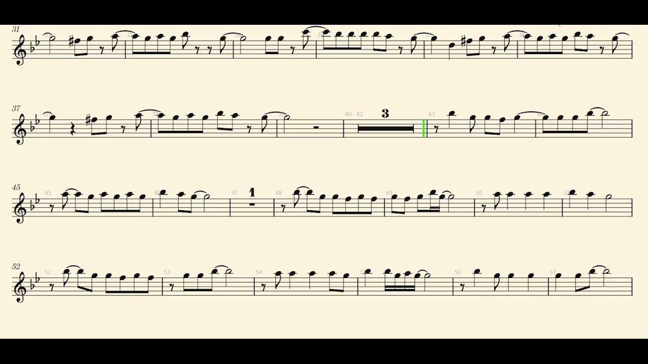 Twist in my sobriety by Tanita Tikaram - Tenor Sax Play Along - Playalong Tenor Sax