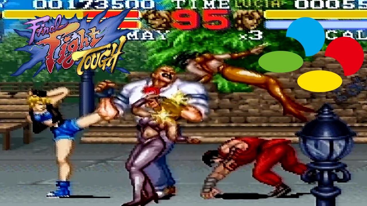 Final Fight Tough playthrough (Super Famicom)
