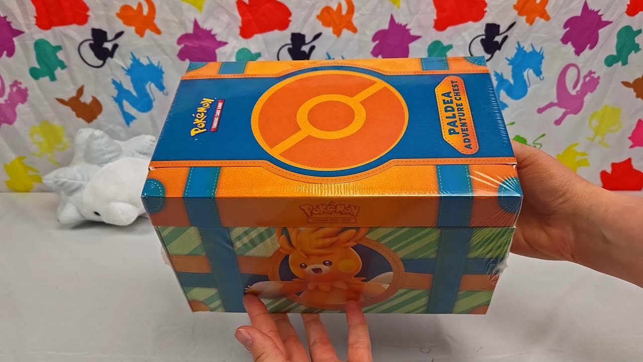 Opening Pokemon Paldea Adventure Chest | Pokemon Cards and Chill
