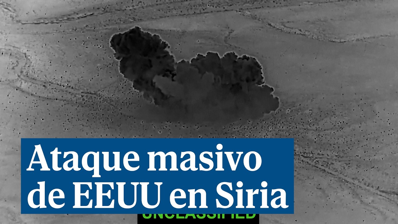 As&iacute; ha sido el ataque masivo de EEUU al ISIS en Siria que ha ordenado Trump