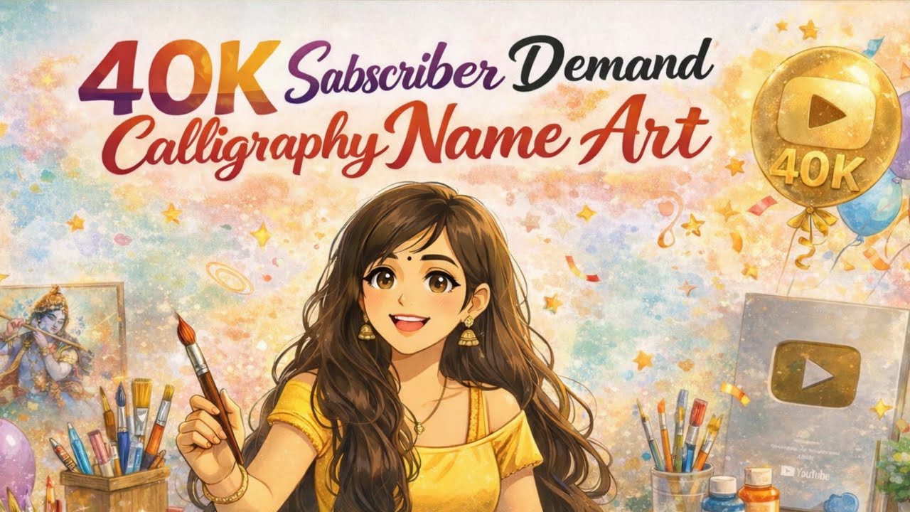 Calligraphy Name Art ❤️🫶🏻 / Comment You'r Name ❤️🎉🧿