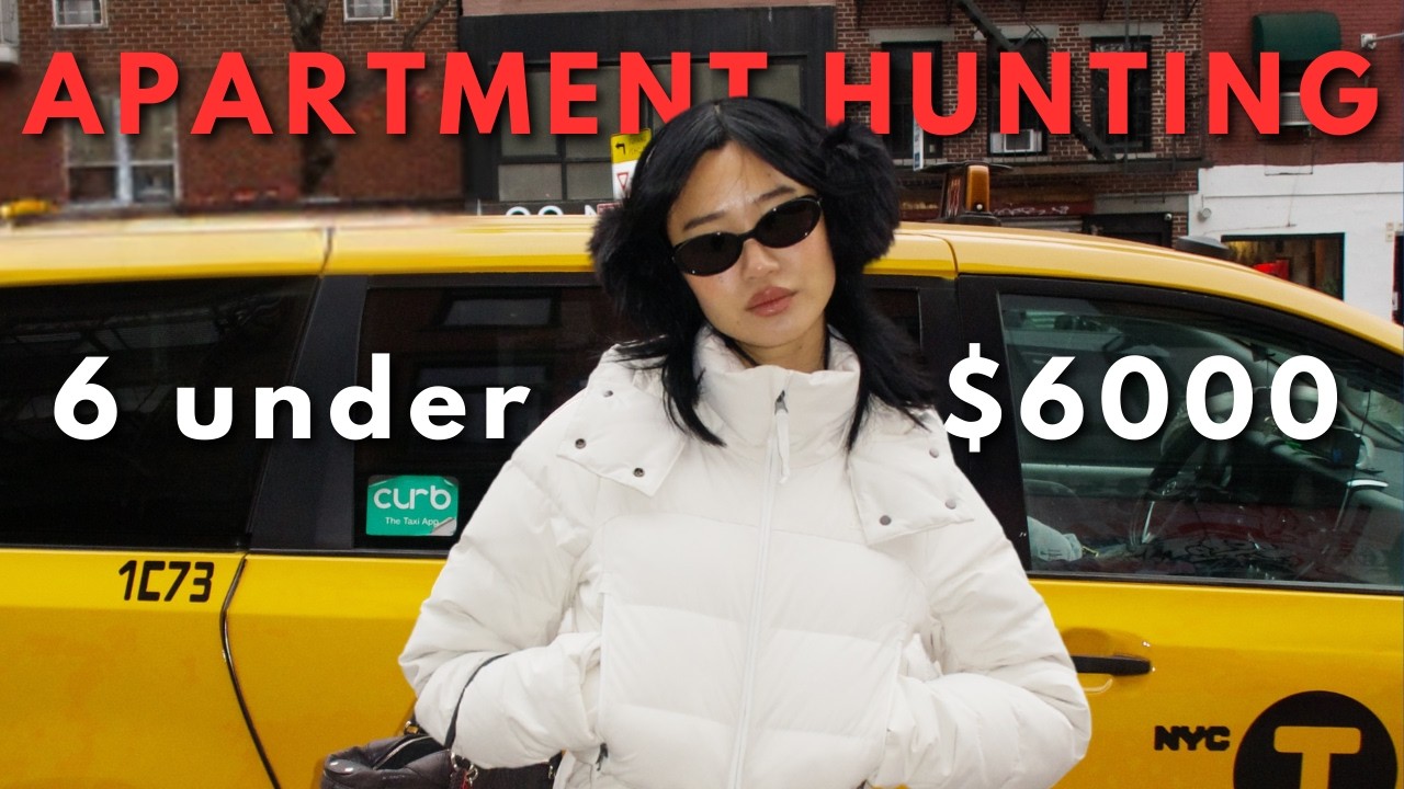 NYC Apartment Hunting 2026 | touring 6 under $6000 1br apartments in Lower Manhattan + tips!