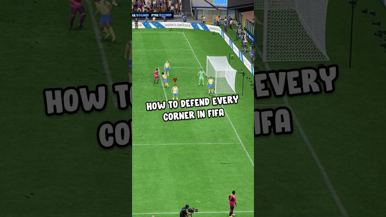 Best way to defend corners! 💪 #gaming #fifa23 #fifa