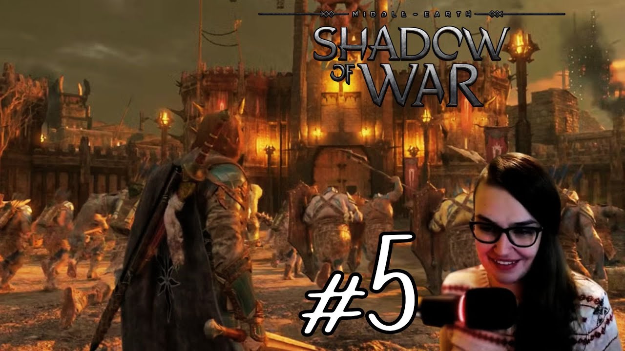 WHOSE CASTLE? MY CASTLE! 🗡️ VEE PLAYS MIDDLE-EARTH: SHADOW OF WAR / PART 5 | LOTR MARATHON