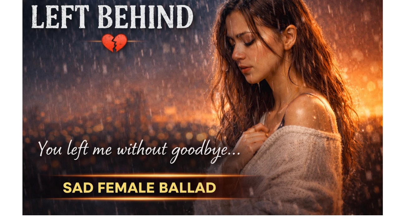 LEFT BEHIND – You Left Me Without Goodbye | Sad Female Ballad