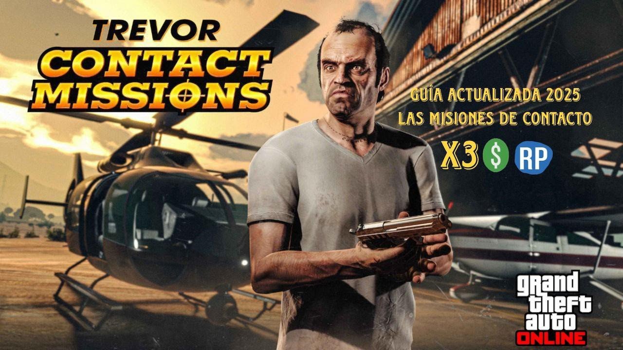 GTA Online - Guía actualizada 2025: Todas las misiones de contacto de Trevor (PS5)