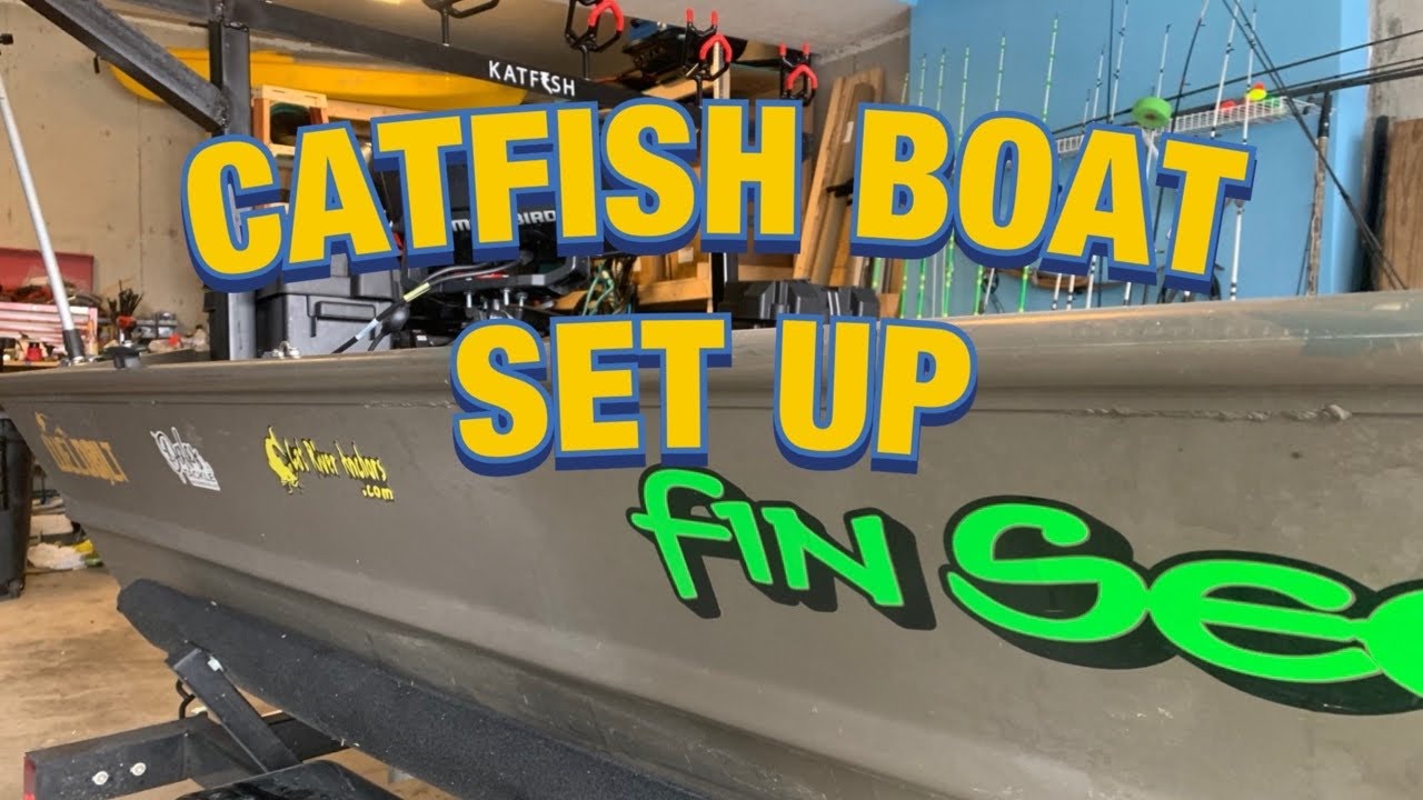 Jon boat catfish set up