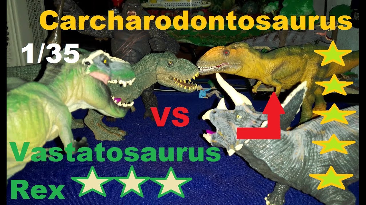 Unboxing y Revisión: V. Rex y Carcharodontosaurio escala 1/35. Modelos de muy buena calidad. #dinos