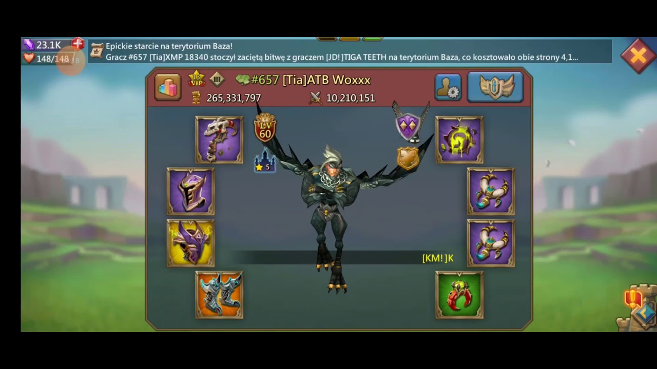 Lords Mobile [JD]-Judgement Day KVK #1
