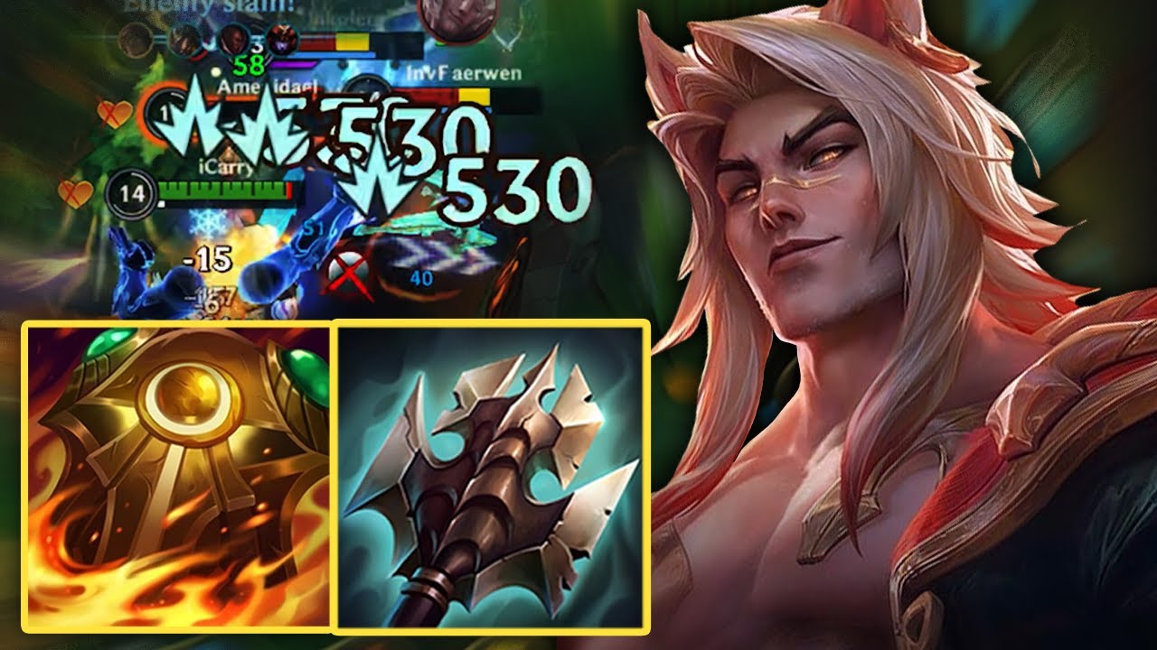 Wild Rift Sett is OP Sunfire + Titanic Hydra | Super Tank Carry