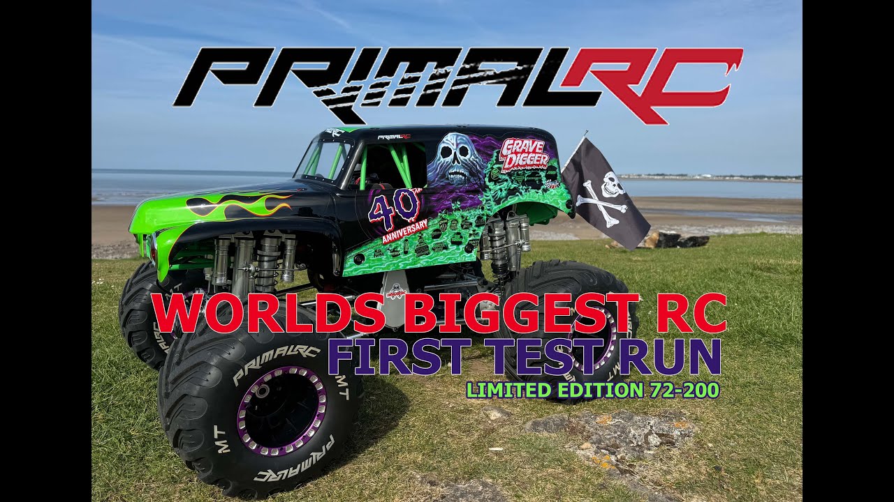 $5500 BIGGEST RC TRUCK - Primal RC Raminator First Run #rc #rccars #fun #primalrc