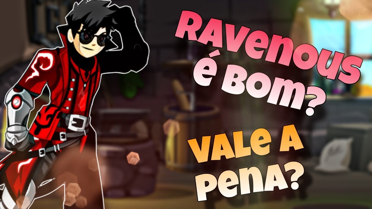 [AQW] PEGUEI O RAVENOUS!!! É BOM? VALE A PENA? ENTENDA!