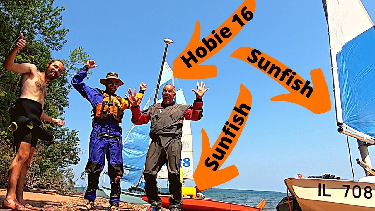 Small Sailboat Camping Cruising Flotilla--Apostle Islands