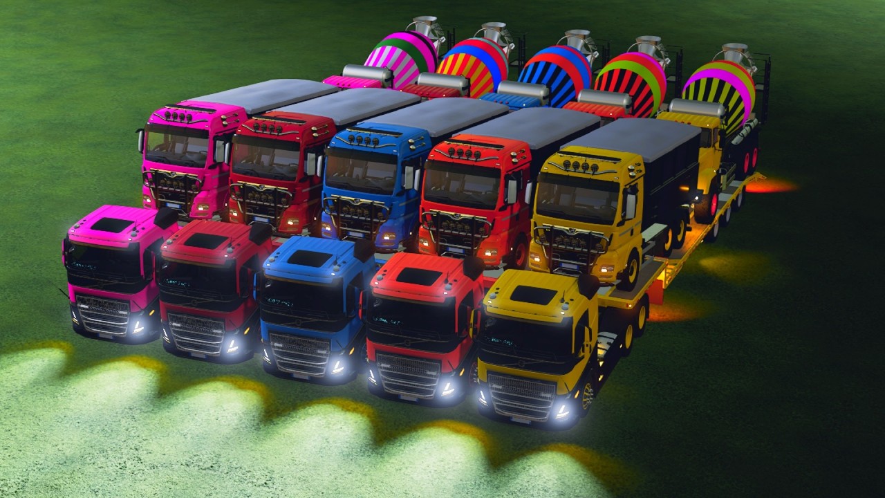 Transporting American Giant Trucks on a Crazy Mission! Farming Simulator 22 #62