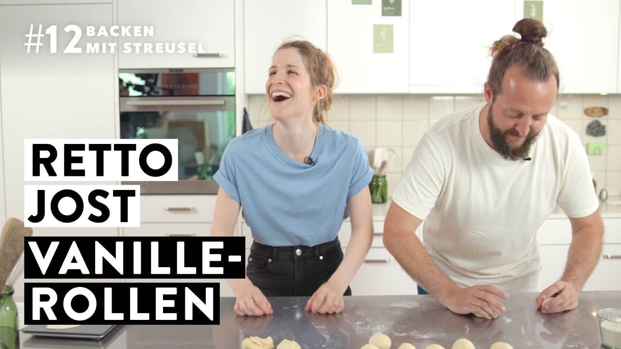 #12 Backen mit Streusel: Retto Jost macht Vanillerollen