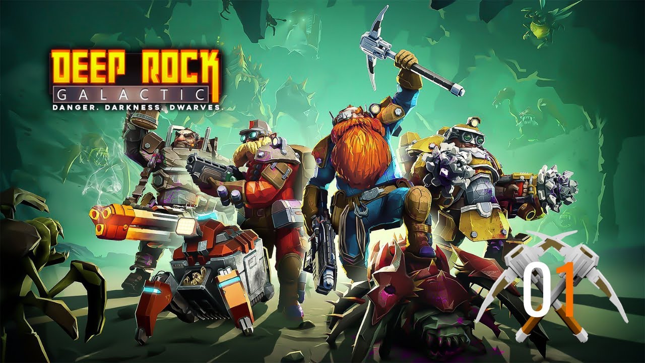 Deep Rock Galactic #01 | Mineiros minando minas