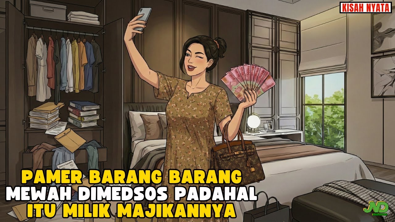 AZAB PEMBANTU GAK TAU DIRI YANG SUKA PAKAI BARANG MILIK MAJIKAN TANPA IZIN || ANIMASI AZAB