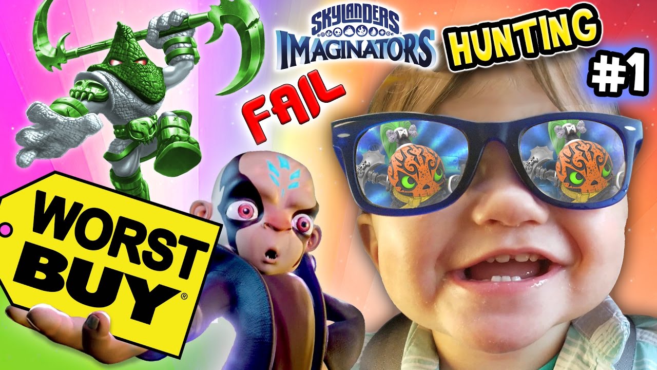 Skylanders IMAGINATORS ОХОТА Часть 1: WORST КУПИТЬ ДЕНЬ 1 !!