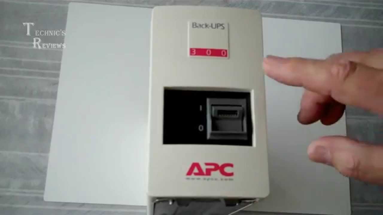 Обзор Back-UPS 300 APC Источник бесперебойного питания