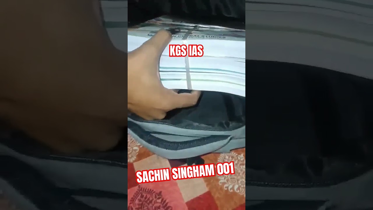 Khan Global Studies bag unboxing #upsc#ips#motivation@khangsresearchcentre1685@khanglobalstudies