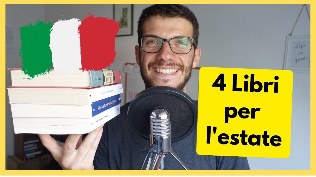 4 Libri per studenti della Lingua Italiana di livello intermedio e avanzato (Sub ITA)