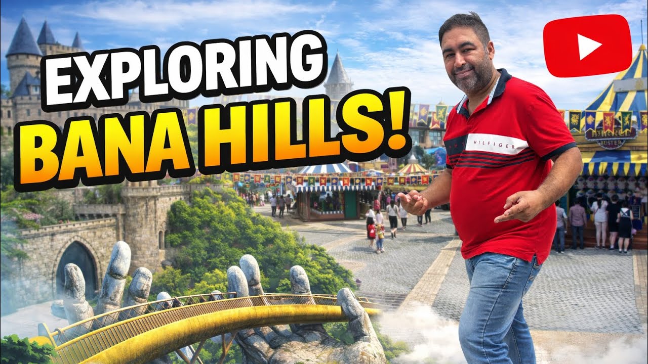 Vlog - 6 | Day - 3 | Bana Hills Vietnam Travel Guide 🇻🇳 | Golden Bridge, French Village & More