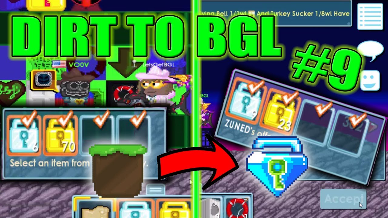 Dirt to BGL #9 | BIG PROFIT! | So Close! | No Farm or Mass | Profit DLs++ | - Growtopia