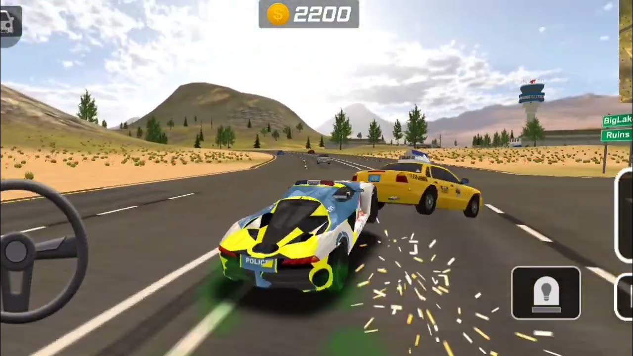 Police Chase Gone Wrong 💀🚨 | Extreme Car Crash Simulator#6(4)