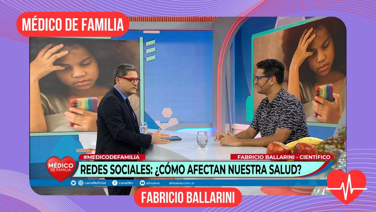 Redes sociales: ¿Cómo afectan nuestra salud? | Médico de familia | Dr. Jorge Tartaglione | Ballarini